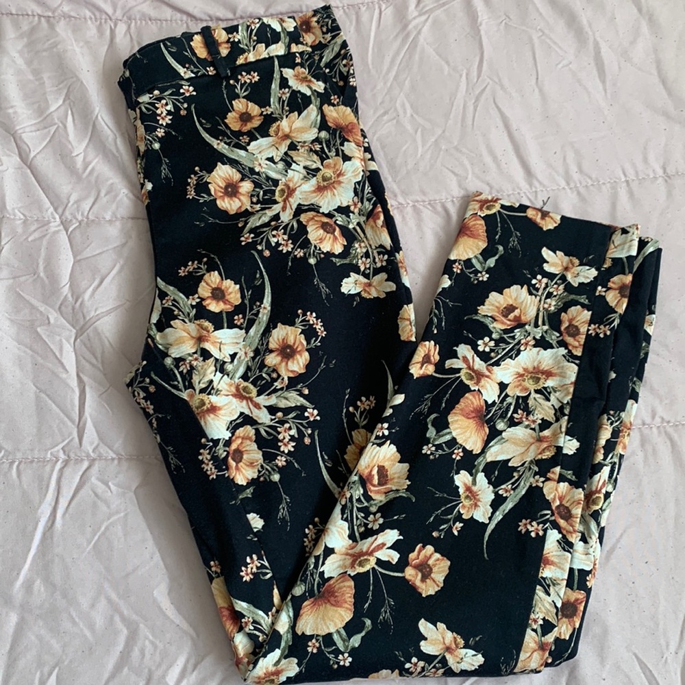 H&M dress floral dress pants